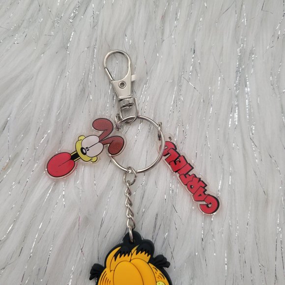 Garfield Cat Keychain - Picture 4 of 4